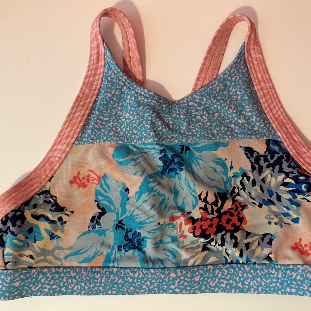 Athleta girl pre-owned 2 piece swim suit XL 14